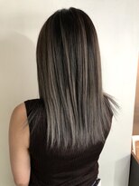 リジョイスヘア(REJOICE hair) 【rejoice hair】アッシュグレージュバレイヤージュ midori