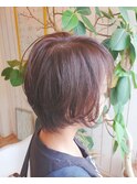 【PACO】　大人可愛い☆前下がりショートボブ小顔サイド