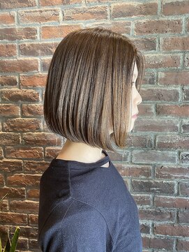 スーリール 九産大前店(Sourire) ☆シンプルきれいめボブ☆