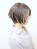 【morio成増】大人かわいい前下がりショートボブ 小顔ショート