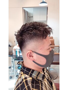 アミーコ(Amico) メンズカットツーブロック刈り上げフェードアップバング社会人