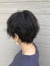 白髪染め(根本)＋カット＋ウォータートリートメント ¥9000→7950