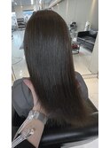 髪質改善ストレート