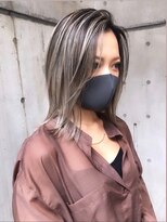サニー 渋谷(SUNNY) バレイヤージュ、ハイライト、ココアベージュ、グレージュカラー