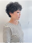 ショートウェーブパーマ/担当 竹橋