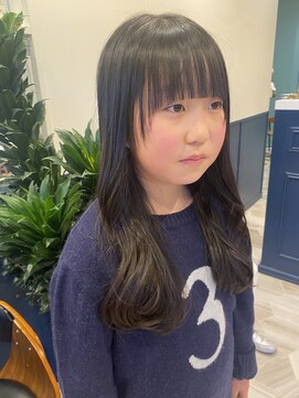 ラグ バイ シゲルカットクラブ 神田久志本店(lag) 顔まわりストレート