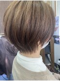 大人ショートボブ/イメチェン/髪質改善/2p代30代40代