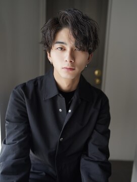 ログ 武蔵新城(L.O.G) アップバングパーマ