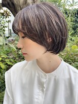 ショート　ボブ　丸みショート　恵比寿　松崎