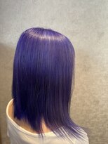 レイビューティー 一宮店(RAY Beauty) Blue violet color.