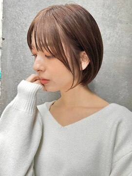 ミチオ ノザワ ヘアサロン ギンザ(Michio Nozawa HAIR SALON Ginza) 似合わせカット×大人丸みボブ【瀧上丈司】
