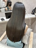 ジーナ 船橋(Zina)&nbsp;髪質改善＊ロングレイヤーグレーベージュ＊美髪【Zina石井】