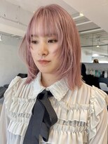 プネル 渋谷(PUNEL)&nbsp;ピンクカラー/ブリーチカラー/ケアブリーチ/ブリーチ