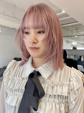 プネル 渋谷(PUNEL) ピンクカラー/ブリーチカラー/ケアブリーチ/ブリーチ