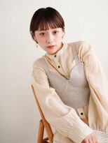 ジュール 大分(Joule)&nbsp;ミディアムヘア/斜めバング/グレージュカラー/大分駅