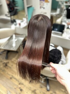 リーホリエ(Lee Horie) 【Gyo】髪質改善×ピンクベージュ