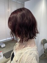 ニカ 溝の口(NICA)&nbsp;ボブパーマ×ピンクカラー【NICA溝の口】