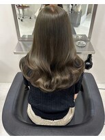 ベレーザシェルト(Beleza scelto)&nbsp;10137秋色オリーブグレージュ髪質改善透明感カラーワンホンヘア