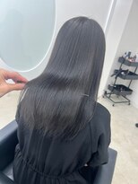 ジーナ 札幌(Zina)&nbsp;髪質改善＊黒髪うる艶ストレート＊美髪【Zina札幌】