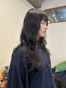 オウン 藤沢(Own.)の写真/ゆるっとニュアンスパーマで乾かすだけで雰囲気◎理想の雰囲気に合わせたパーマスタイルを*[藤沢駅/個室]