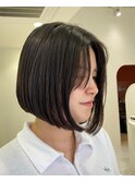 韓国ヘア/顔まわり/韓国レイヤー/前髪カット/小顔/韓国風