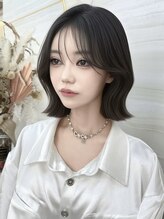 【顔周りカット】結んでも巻いても可愛い小顔カット♪【韓国/大宮/】