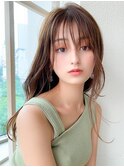 透明感あふれるナチュラルアッシュブラウン