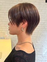 ソワネ 表参道(soigne)&nbsp;表参道白髪ぼかし上質ナチュラルショートアッシュベージュ40代