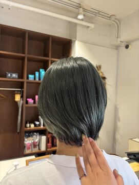 クラップス 杉田店(CLAPS) グリーンカラー◎ショート