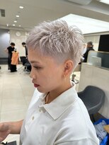 ピークアブー ワン(PEEK-A-BOO ONE)&nbsp;ベリーショート#ホワイトカラー#ショートカット