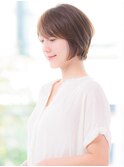 【VIALA 自由が丘】ナチュラル×ショートボブ
