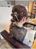 お呼ばれアレンジ　玉ねぎへア