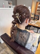 ビレップドゥエ(BIL'EP due) お呼ばれアレンジ 玉ねぎへア