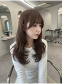 【MISAKI】レイヤーカット/ブラウンカラー/ショコラブラウン