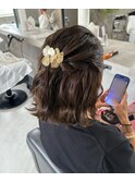 hair arrange