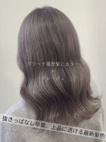 サラジュ 仁川店(SARAJU)&nbsp;【ブリーチ特化】今田担当 ブリーチ履歴髪にカラー×グレージュ