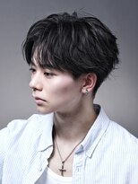 リップス レイ ギンザ(LIPPS Ray GINZA)&nbsp;コンマフェザーセンターパートショート/毛流れフェザーパーマ si