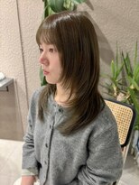 シアン 橋本南口店(SHIAN)&nbsp;レイヤー×オリーブベージュ
