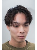 長崎佐世保メンズパーマ シースルーニュアンスパーマ