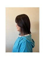 ミックタック(MICK TACK)&nbsp;イヤーカラー＆切りっぱなしボブ