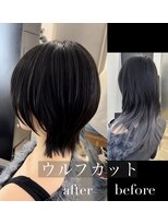 ホープ(hope) 小顔見えくびれウルフレイヤー20代大人かわいい人気ヘア