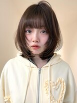 アイトーキョーエス 渋谷(AI TOKYO S)&nbsp;ミルクティーブロンド/ダークブルー/デジタルパーマ/渋谷