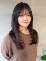 ヘアーサロンウル(hair salon ulu) 韓国風ハッシュカット×ロングレイヤー