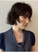 ミディアムパーマ