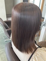 ラポールヘア ヨークベニマル田彦西店 セミロング*ラベンダーアッシュ