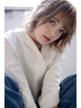 グリーン 渋谷(green) coral beige×edge short