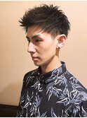 アップバングシャープベリーショート