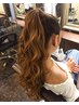 当日予約可【17時から21時30分まで☆電話予約】再来ヘアセット￥2,000