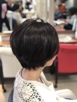 ヘアークリアー 春日部 大人可愛いすっきり丸みのあるグラデーションショート/30代40代