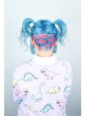 動物柄刈り上げアート☆